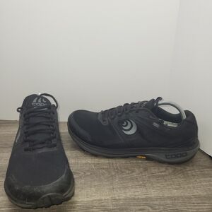 Topo Athletic Men's Terraventure 4 WP Trail Shoes (Black/Charcoal) Size 11